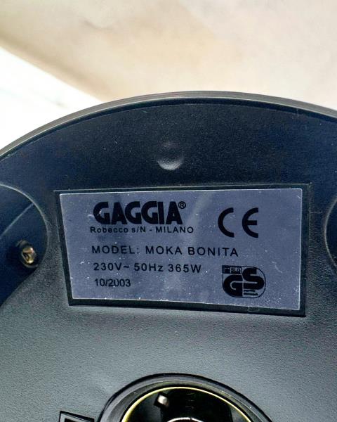 CAFFETTIERA ELETTRICA GAGGIA BONITA