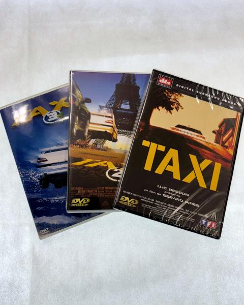 COFANETTO 3 DVD TAXI LINGUA FRANCESE