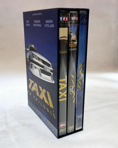 COFANETTO 3 DVD TAXI LINGUA FRANCESE