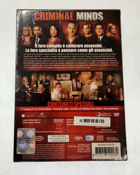 COFANETTO DVD CRIMINAL MINDS