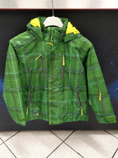 GIACCA A VENTO SALEWA VERDE TG 6/7 ANNI