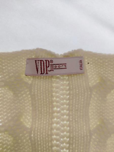 GILET VDP BEIGE BOTTONI DORATI TG 44