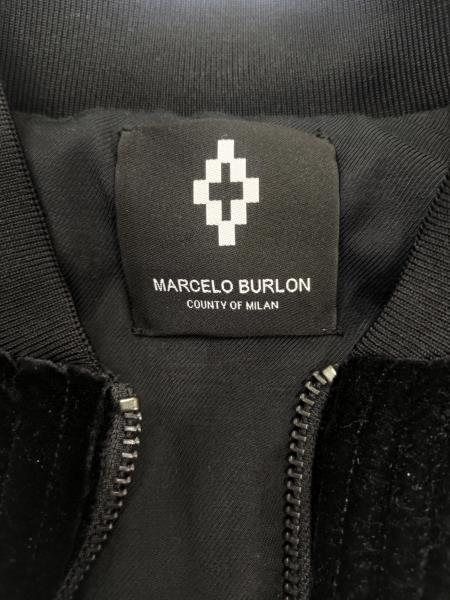 GIUBBINO MARCELO BURLON VELLUTO NERO TG L (VESTE S DA DONNA)