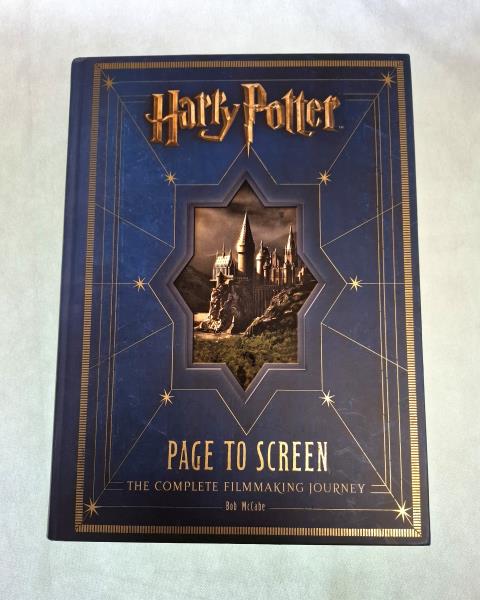 LIBRO HARRY POTTER PAGE TO SCREEN