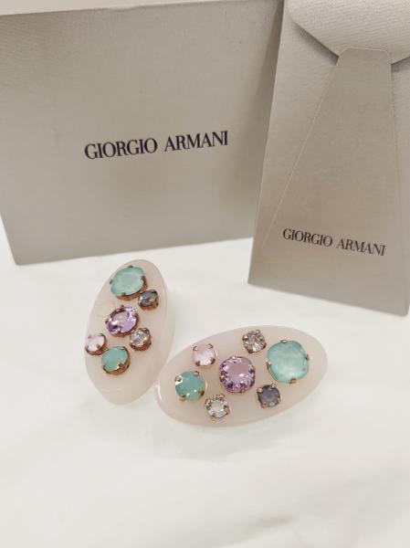 ORECCHINI GIORGIO ARMANI (MANCA UNA PIETRA)