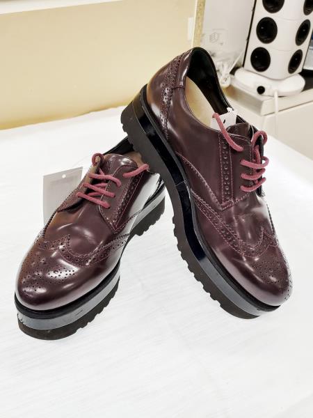 SCARPA HOGAN BORDEAUX LACCI N 37