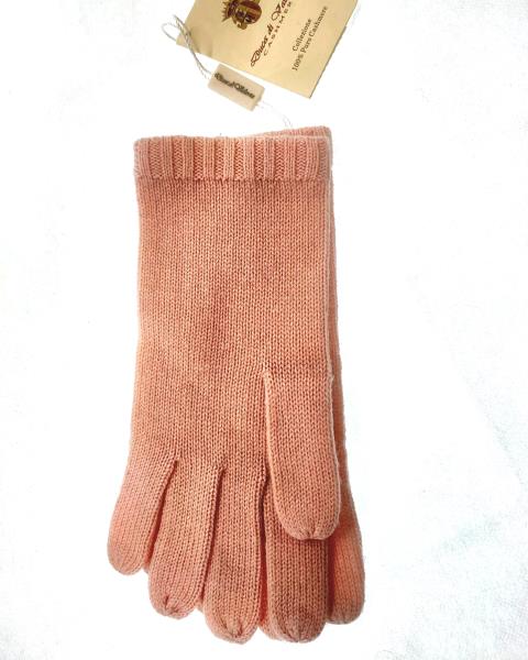 SCIARPA + GUANTI  ROSA CASHMERE