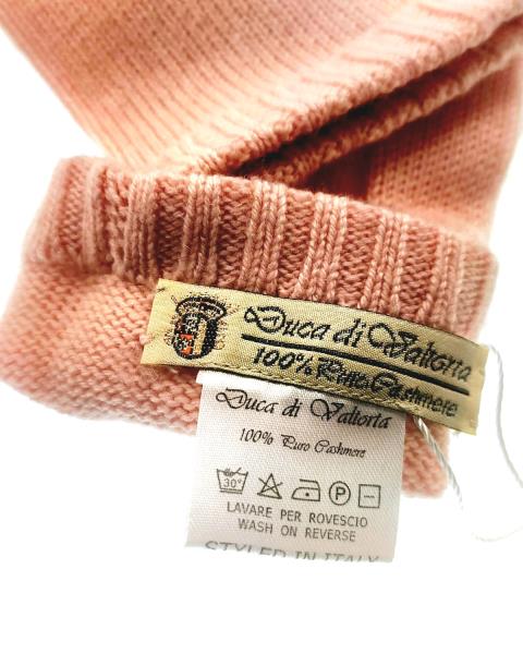 SCIARPA + GUANTI  ROSA CASHMERE