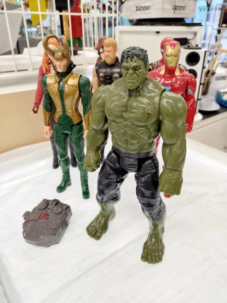 SET 7 ACTION FIGURE MARVEL PARLANTI