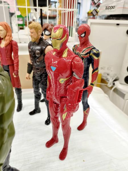 SET 7 ACTION FIGURE MARVEL PARLANTI