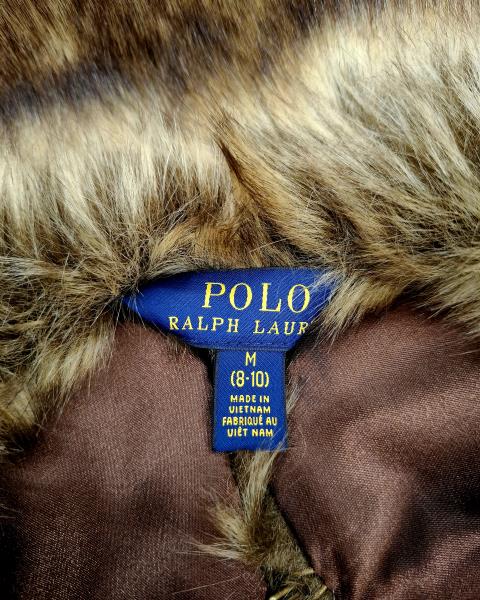 SMANICATO POLO RALPH LAUREN PELO TG 8/10 ANNI