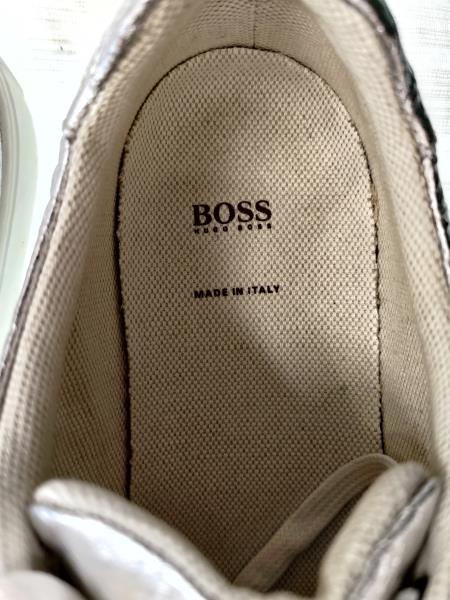 SNEAKERS HUGO BOSS ARGENTATA N 39