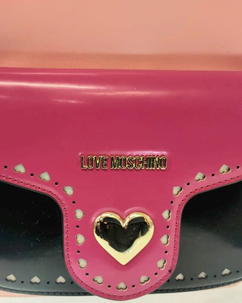 ZAINO LOVE MOSCHINO ROSA NERO